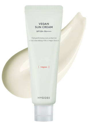 Сонцезахисний крем для обличчя hyggee vegan sun cream 50 ml