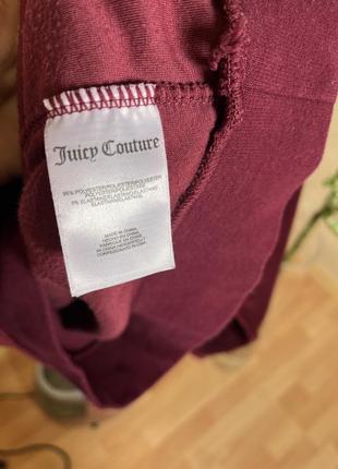 Велюровая укороченная кофта juicy couture р.s-m