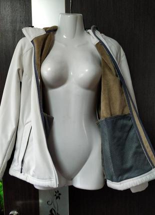 Фирменная термо куртка,софтшелл на меху 46-48 р high colorado5 фото