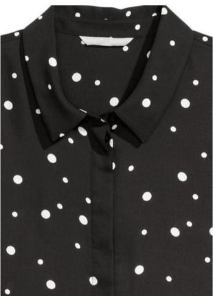 Трендова блуза у горошок1 фото