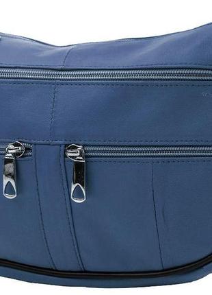 Женская кожаная сумка tunona, синий1 фото