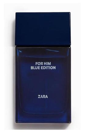 Парфюмированная вода zara for him blue edition духи парфюма мужские1 фото