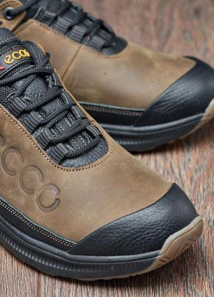 Кроссовки кожаные мужские ecco urban nubuck фирмы2 фото