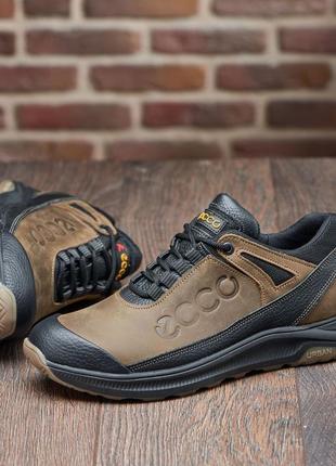 Кроссовки кожаные мужские ecco urban nubuck фирмы3 фото