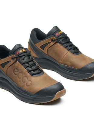 Кроссовки кожаные мужские ecco urban nubuck фирмы4 фото