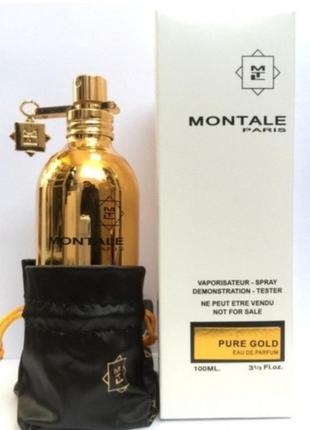 Тестер женской парфюмерной воды montale pure gold ( монталь пурпур голд) 100 мл1 фото