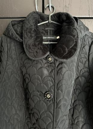 Куртка стеганная  утепленная пальто7 фото