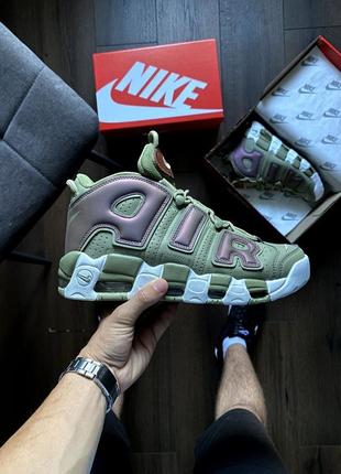 Кроссовки nike air more uptempo green benzo5 фото