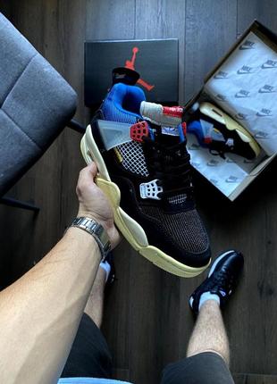 Кросівки nike air jordan 4 california off noir