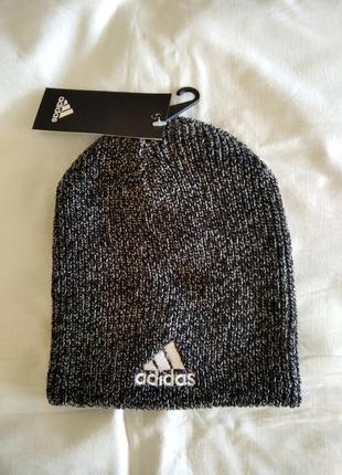 Новинка оригинальная шапка унисекс melange beanie adidas hg7787