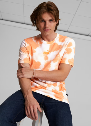 Мужская футболка puma cloud tie dye men's tee новая оригинал из сша