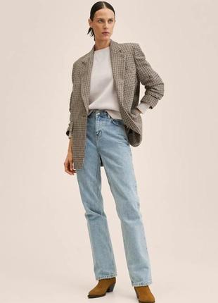 Прямые длинные джинсы от mango, 34, 38, 40, 42, 44р, испания, оригинал