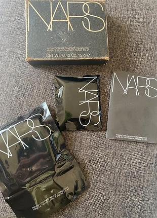 Компактный тональный крем nars radiant cream compact foundation сменный блок № light 6 ceylan