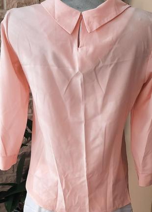 Блуза ніжно -рожева2 фото