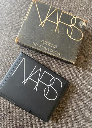 Nars bronzing powder бронзувальна пудра для обличчя irresistiblement.2 фото