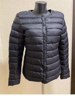 Черный пуховик zalando