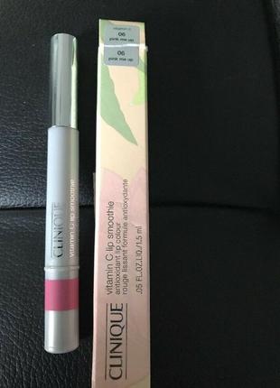 Блеск для губ оригинал clinique vitamin c lip smoothie antioxidant lip colour