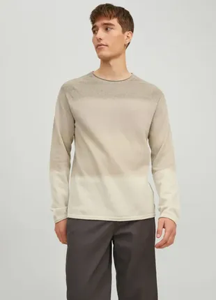 Светер jack&amp;jones jjehill knit beige / oatmeal