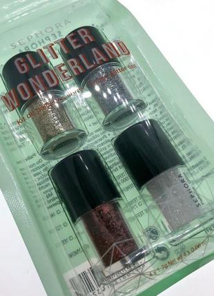 Глитеры sephora - glitter wonderland1 фото