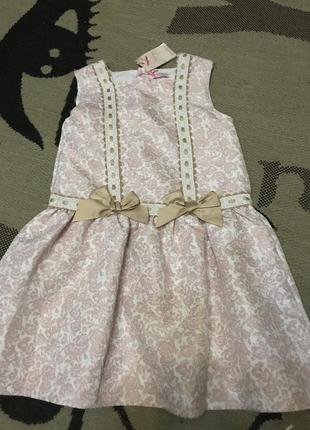 Классное платье на девочку, англия