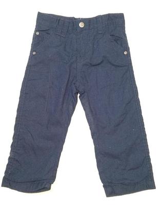Темно-синые штаны для мальчика lupilu