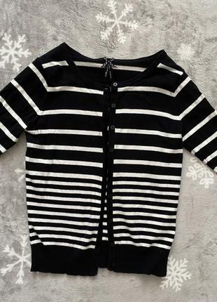 Стильна кофта в смужку кардиган atmosphere