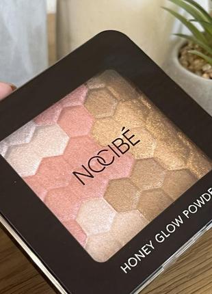 Оригинальный хайлайтер nocibe honey glow powder пудра для лица и тела с эффектом блеска оригинал хайлай2 фото