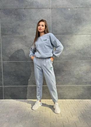 Женский спортивный костюм, элегантный спортивный костюм, прогулочный костюм, прогулочный костюм, теплый костюм на флисе