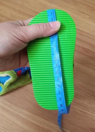 Тапочки теплые подошва 15см 2