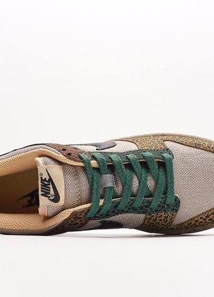 Высокое качество! женские кроссовки nike dunk low safari6 фото