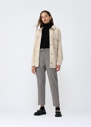 Испанские штаны lefties  в клеточку р.s (42-44)