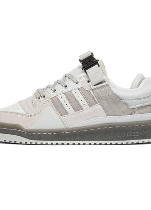 Кросівки adidas bad bunny x forum low gray