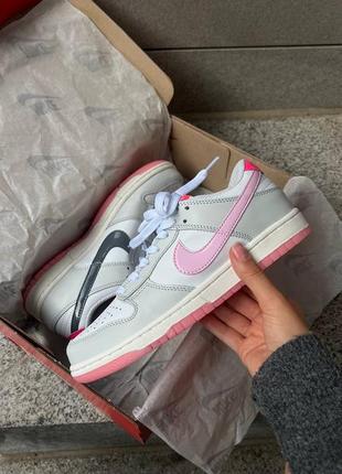 Высокое качество! женские кроссовки nike sb dunk 520 pink puck