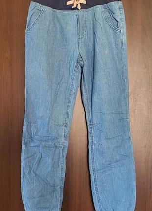 Джинсы, унисекс, с подкладкой, l.o.g., 8-9роков.