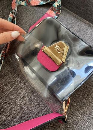 Стильная прозрачная сумочка/клатч 🌷 8