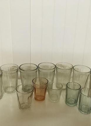 Граненые стаканы и стопки3 фото