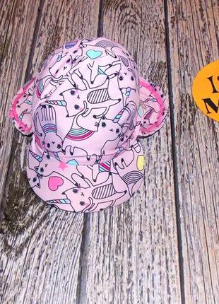 Непромокаемая пляжная кепка tu для девочки 18-24 месяцев, 50 см1 фото