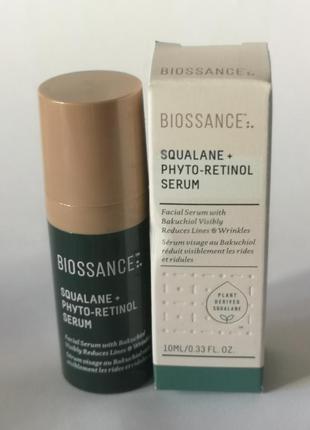 Biossance squalane + phyto-retinol serum сыворотка с фито-ретинолом, 10 мл2 фото