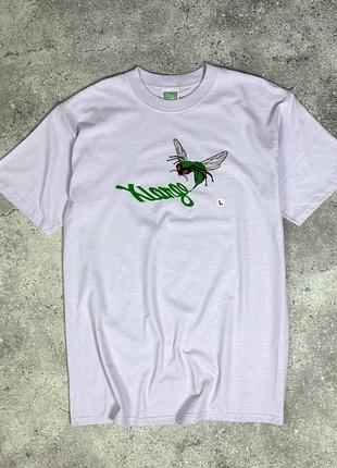 Xlarge mosquito лавандовая футболка америка москит кома