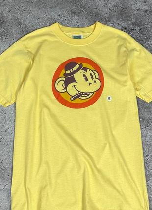Xlarge monkey футболка мавпа з сигаретою америка скейтбординг4 фото