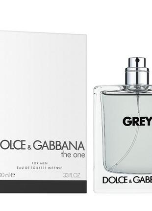 Оригінал dolce gabbana the one grey 100ml tester туалетна вода