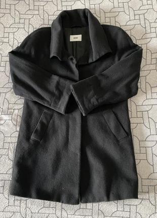 Черное кашемировое пальто 🖤
