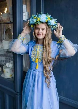 Вышиванка костюм роза в наличии 104 и 110