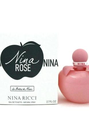 Оригінал nina ricci nina rose 80 ml tester ( ніна річі ніна розе ) туалетна вода
