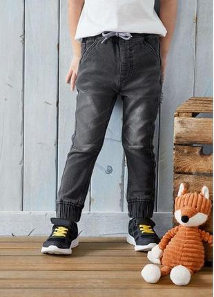 Трикотажные джинсы джоггеры lupilu германия.