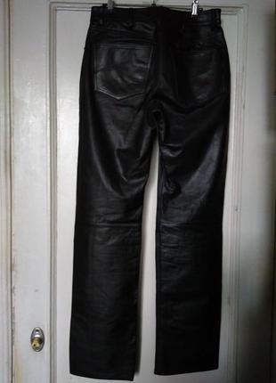 Кожаные джинсы, брюки из натуральной кожи4 фото