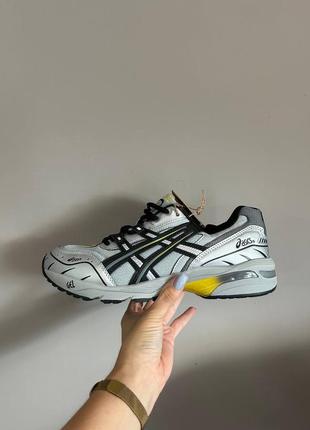 Висока якість! чоловічі кросівки asics tiger gel-1090 silver yellow