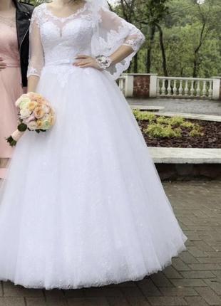 Продам свадебное платье в идеальном состоянии ♥️2 фото
