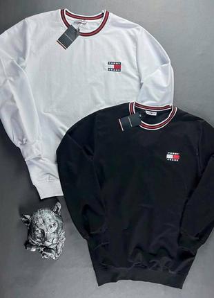 Чоловічий світшот толстовка мужская демисезонная толстовка свитшот tommy Satchel hilfiger