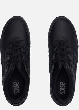 Кожаные оригинальные кроссовки asics gel lyte 3 black чёрные кроссовки asics оригинал оригінальні кросівки asics gel lyte 3 black3 фото